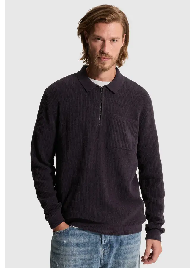 CKW2609314 4163 Cast Iron Crewneck regular fit soft blend Nightshade