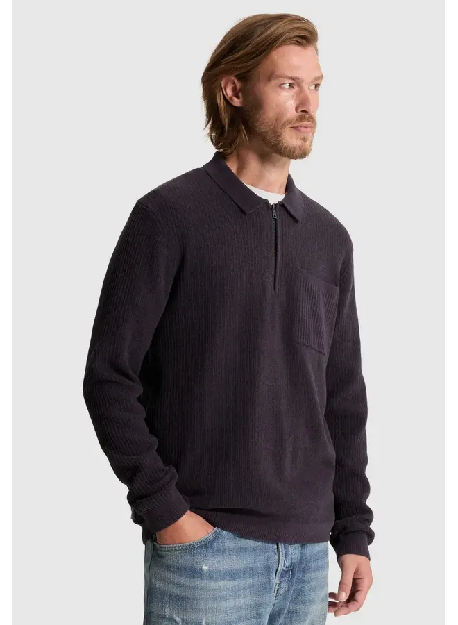 CKW2609314 4163 Cast Iron Crewneck regular fit soft blend Nightshade