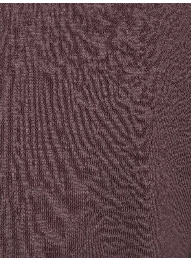 PPXJ30028J Profuomo merino mockneck aubergine