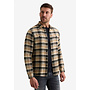PSI2608216 8187 PME Legend Long sleeve shirt yarn dye check Golden Brown