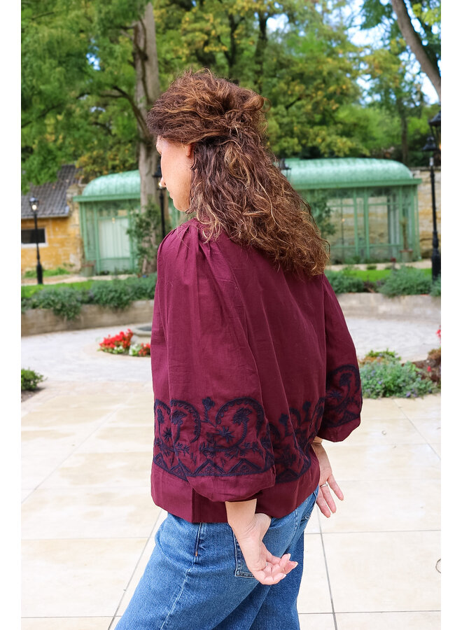 181730 278 Mos Mosh MM Silca Lino Shirt Port Royale