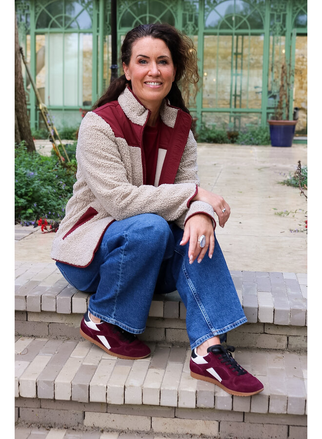 179580 273 MosMosh MMElisa Eli Teddy Jacket Cabernet