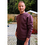 510100 283 MosMosh MMGAbel Crew Neck Sweat Huckleberry