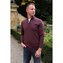 503342 283 MosMosh Gallery MMGAdam Soft Zip Turtle Neck Knit Huckleberry