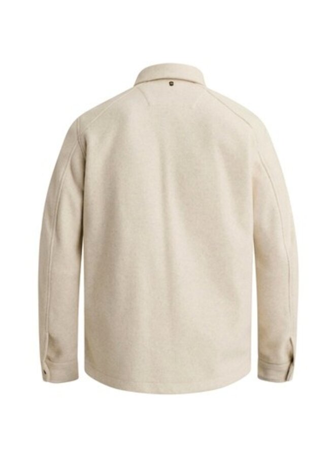 PSI2609241 7013 PME Legend Long sleeve shirt Melange look Bone White
