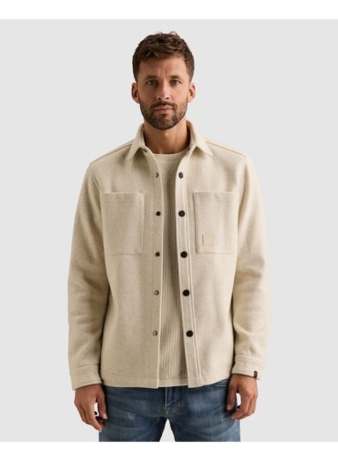 PSI2609241 7013 PME Legend Long sleeve shirt Melange look Bone White