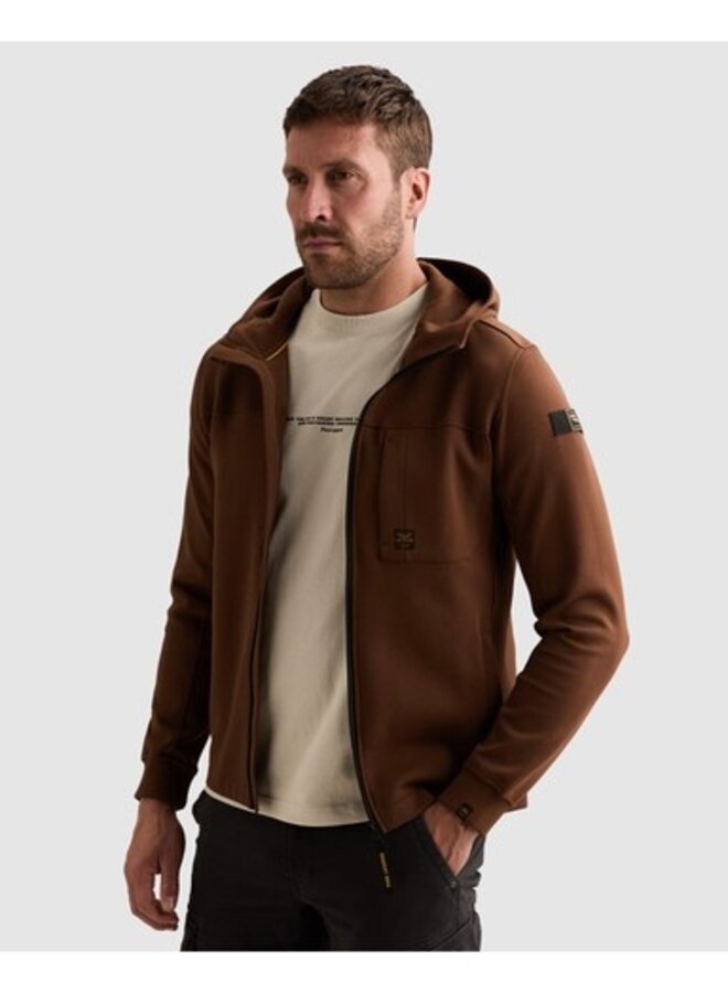 PSW2609458 8168 PME Legend Zip jacket interlock Cappuccino