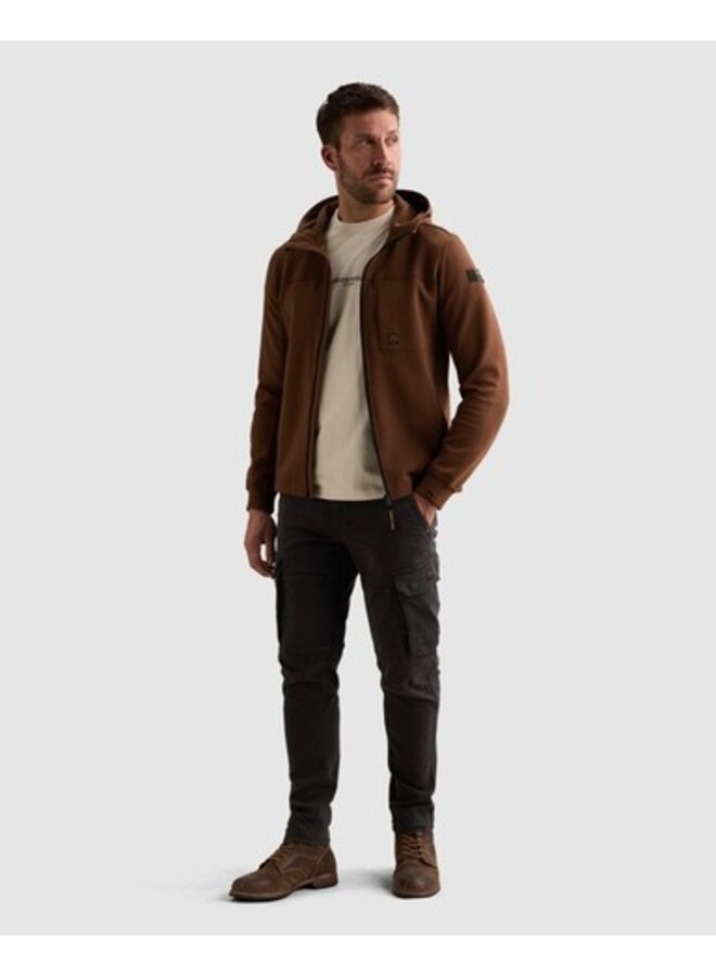PSW2609458 8168 PME Legend Zip jacket interlock Cappuccino