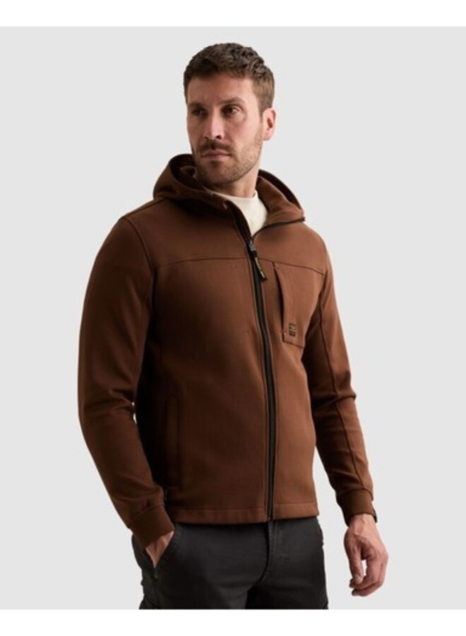 PSW2609458 8168 PME Legend Zip jacket interlock Cappuccino