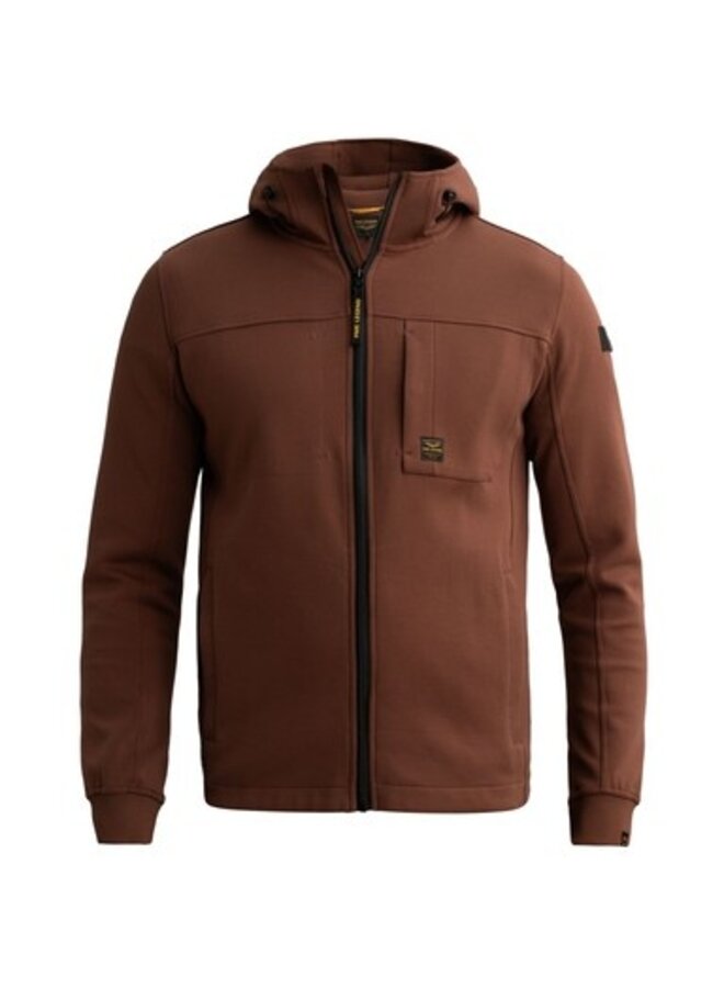 PSW2609458 8168 PME Legend Zip jacket interlock Cappuccino