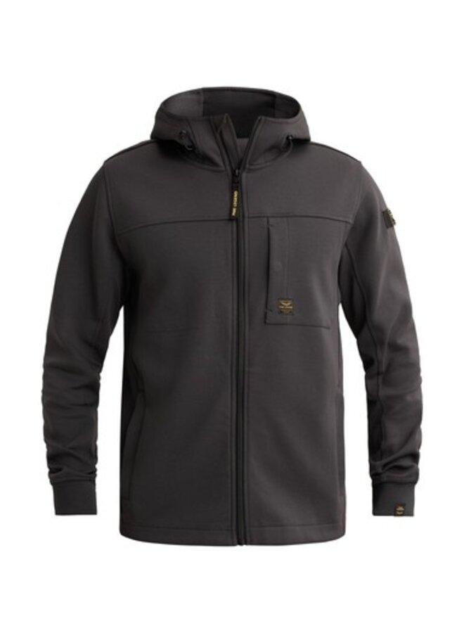 PSW2609458 9140 PME Legend Zip jacket interlock Obsidian