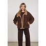 NKF12015 334 Nukus Elena Jacket Chocolate