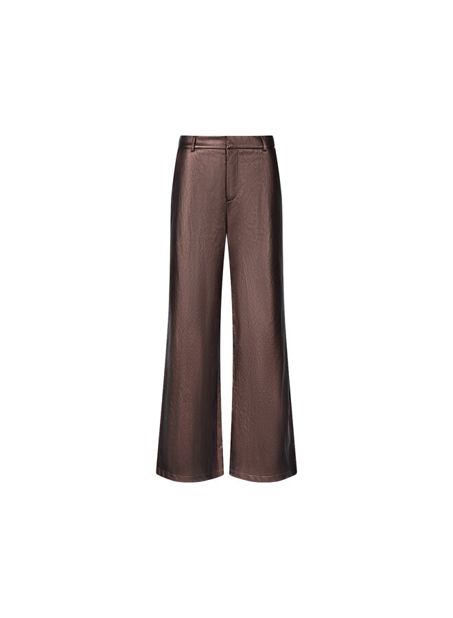 NKF09104 334 Nukus Bodine Pants PU Chocolate