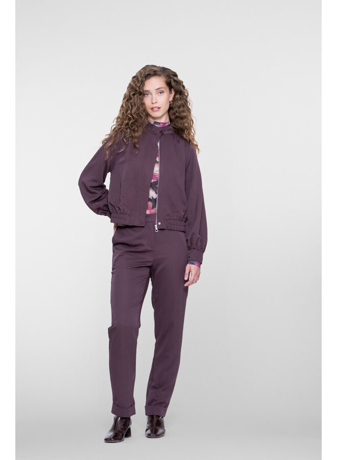 61853-26 380 Geisha Pants jog plum