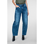 61803-10 827 Geisha Jeans barrel mid blue denim