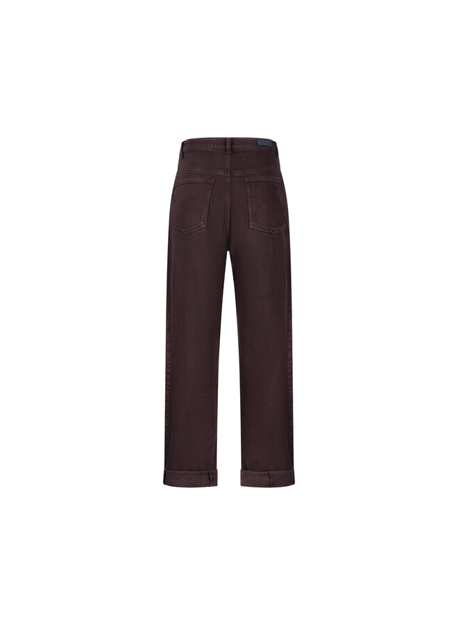 NKF09097 334 Nukus Petra Pants Chocolate