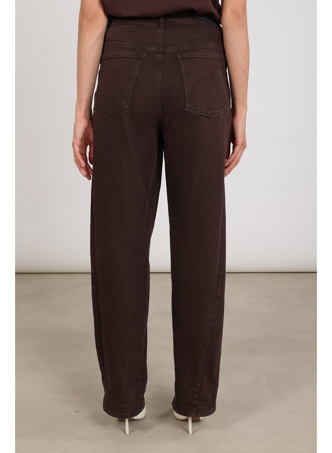 NKF09097 334 Nukus Petra Pants Chocolate