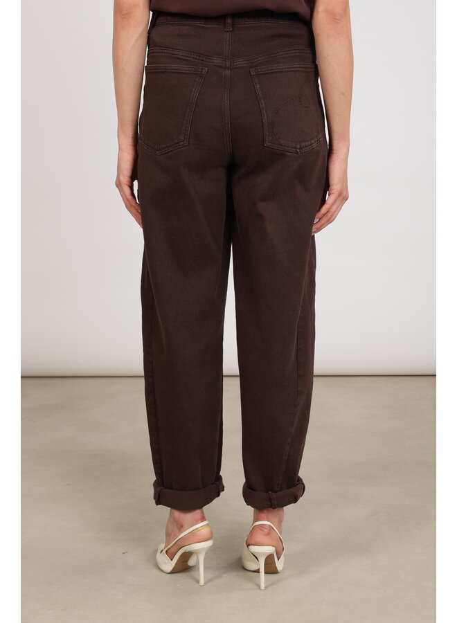 NKF09097 334 Nukus Petra Pants Chocolate