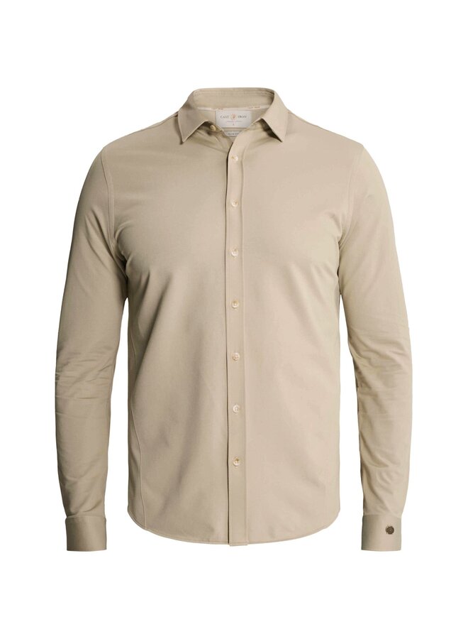 CSI2609220 6412 Cast Iron Long sleeve shirt Twill Jersey Abbey Stone