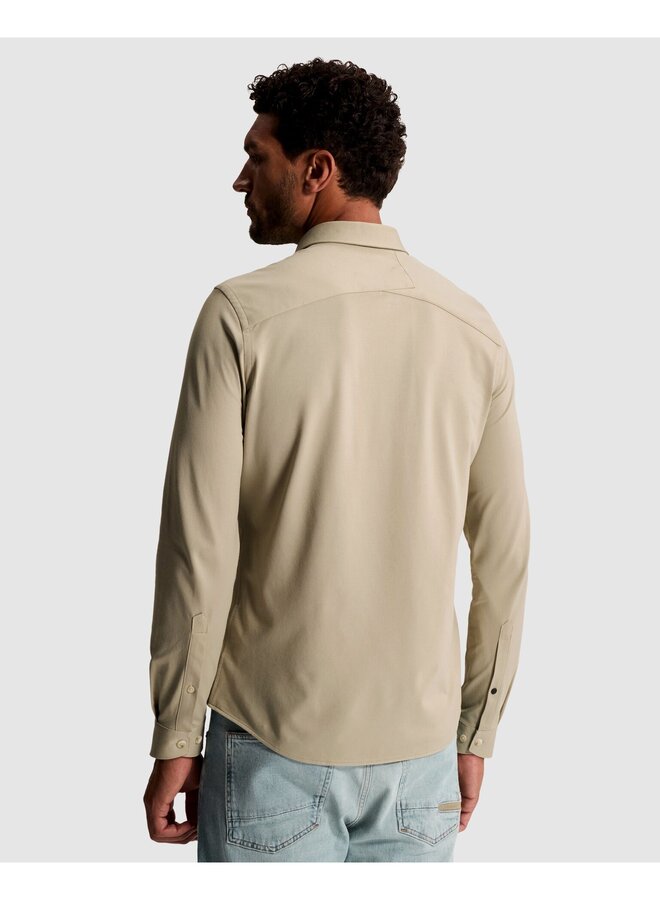 CSI2609220 6412 Cast Iron Long sleeve shirt Twill Jersey Abbey Stone