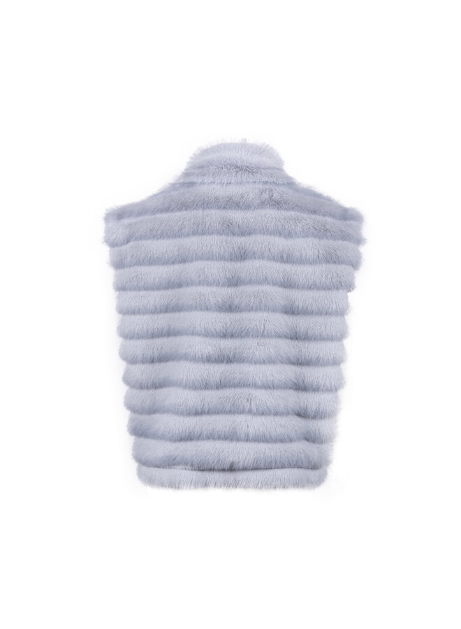 NKF08035 46 Nukus Harriet Gilet Zipper Sky