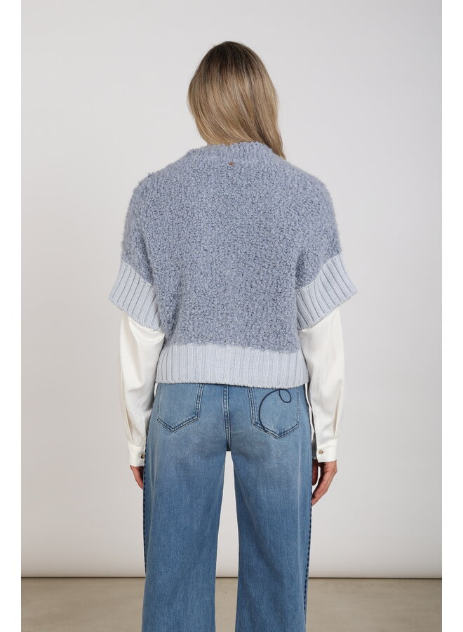 NKF05032 46 Nukus Bell Cardigan Sky