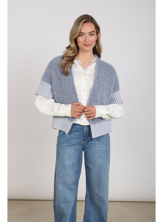 NKF05032 46 Nukus Bell Cardigan Sky