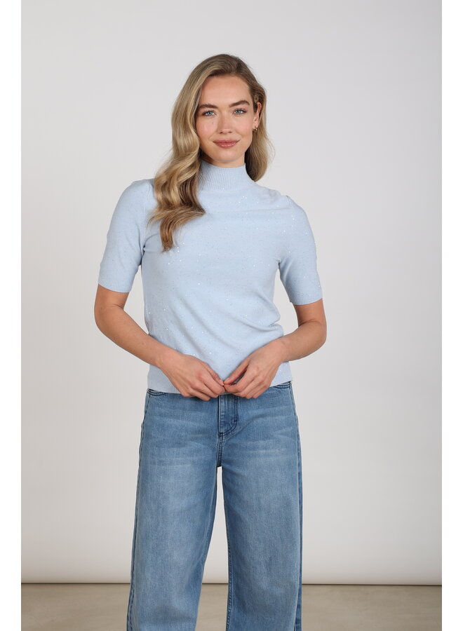 NKF03073 46 Nukus Linsy Pullover SS Sky