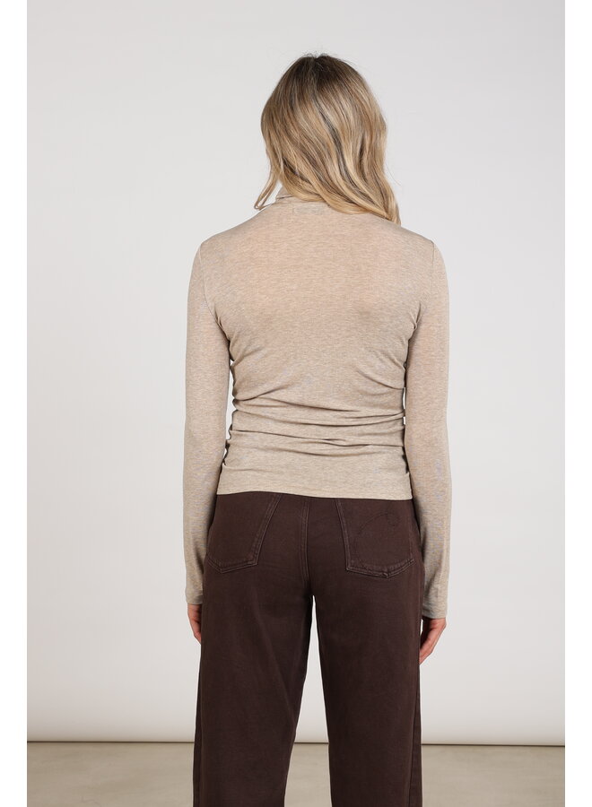 NKF03061 60 Nukus Ginny Pullover Taupe