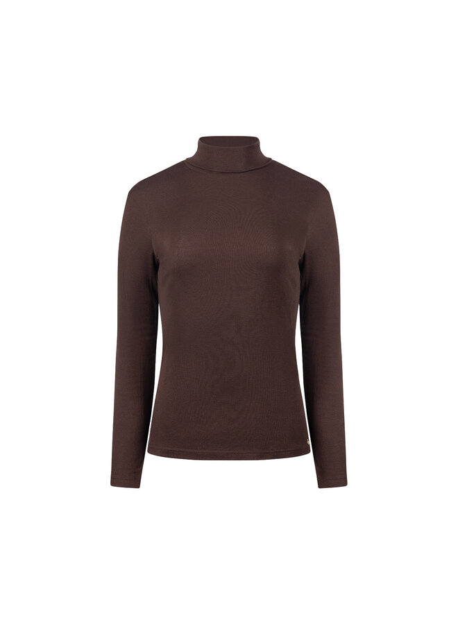 NKF03061 334 Nukus Ginny Pullover Chocolate