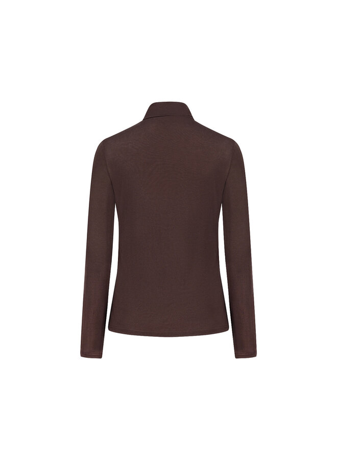 NKF03061 334 Nukus Ginny Pullover Chocolate