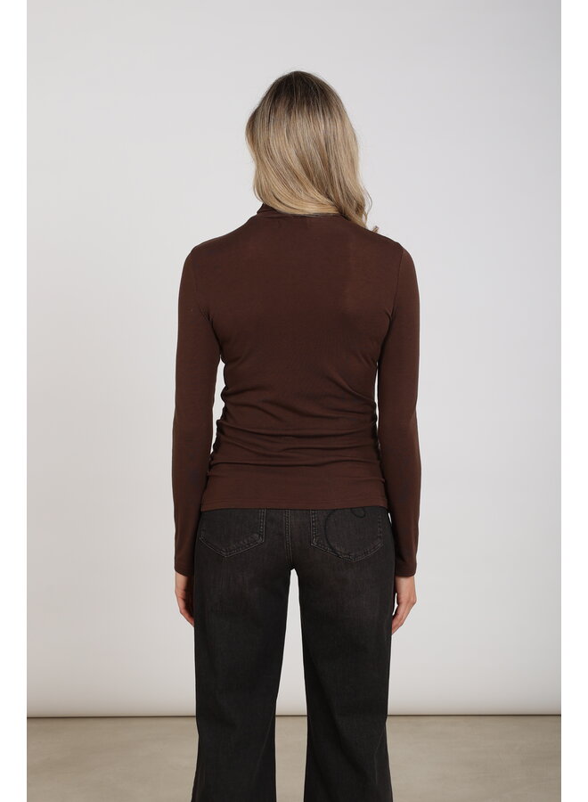 NKF03061 334 Nukus Ginny Pullover Chocolate