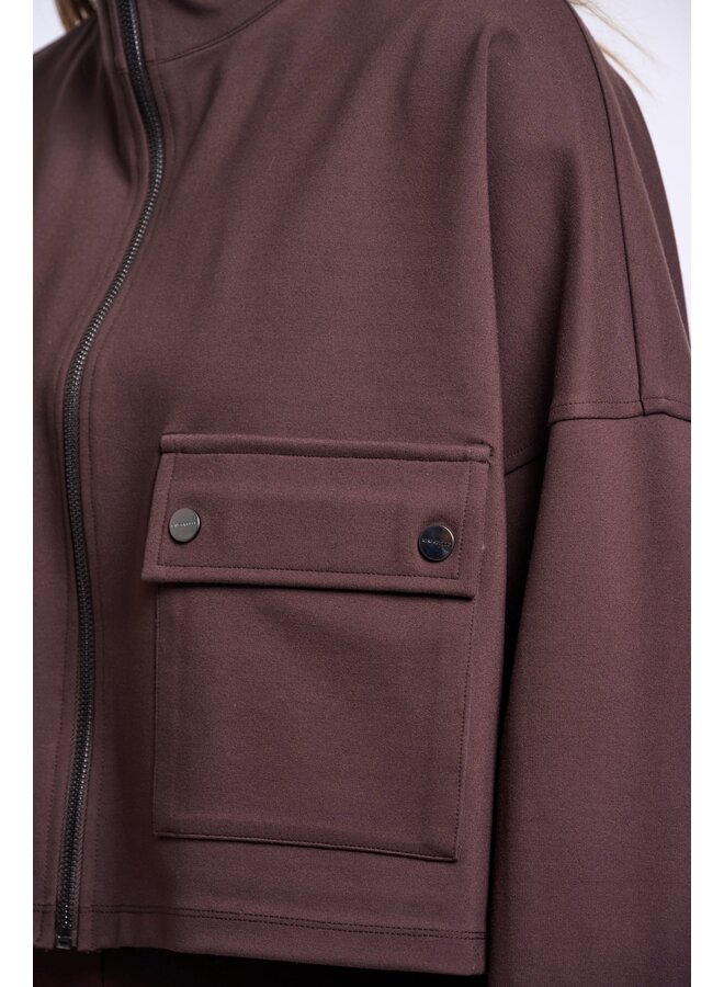 Rave.7002612 Rino en Pelle Jacket with zipper closure Peated