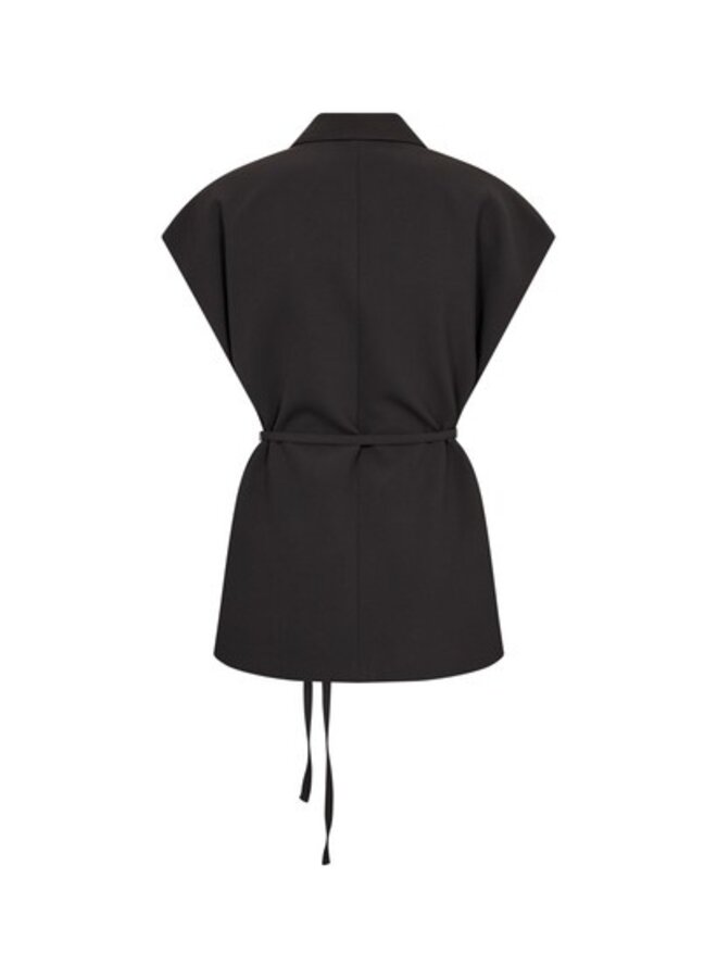 184450 801 MosMosh MMLucine Miley Vest Black