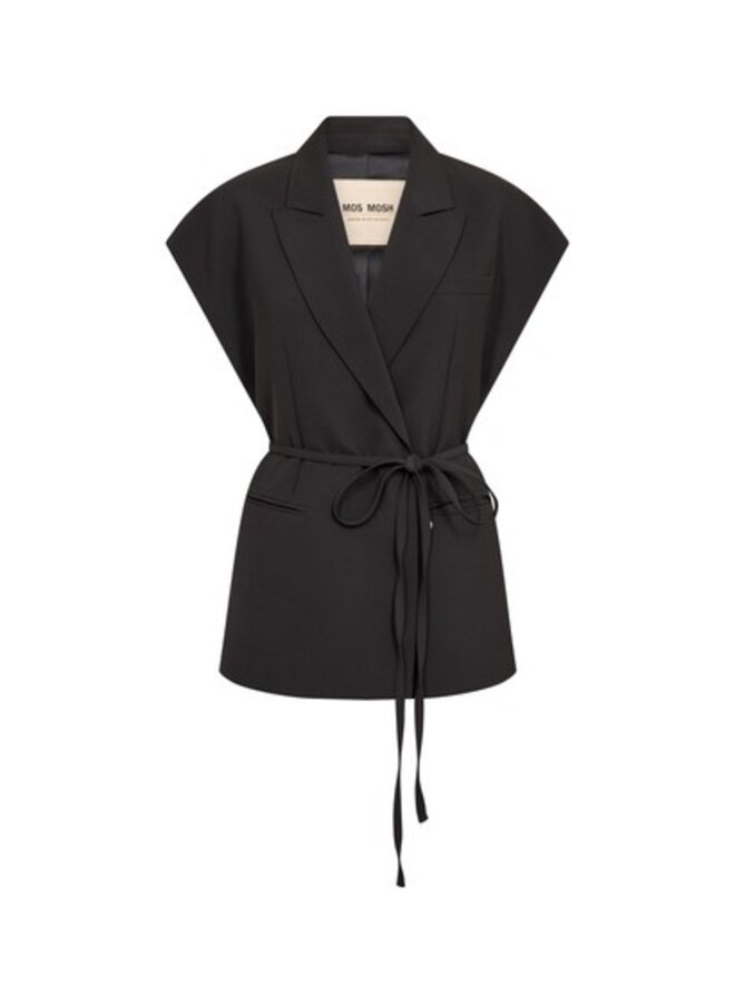 184450 801 MosMosh MMLucine Miley Vest Black
