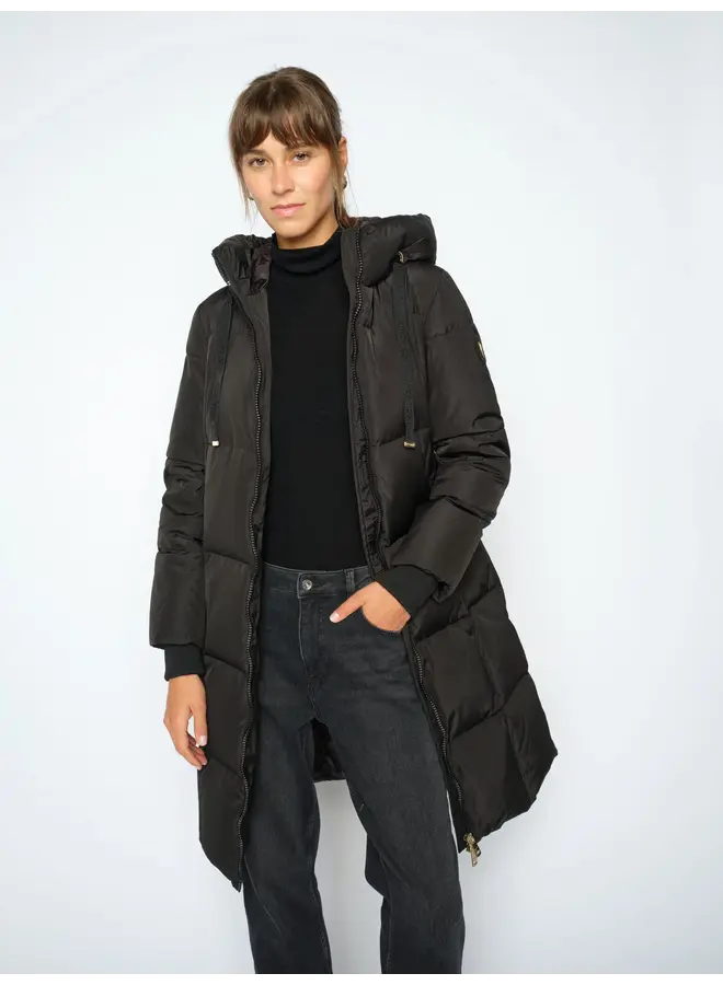 139560 801 MosMosh MMNova Square Down Coat Black