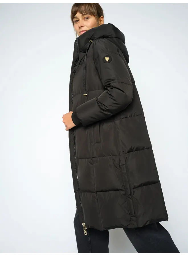 139560 801 MosMosh MMNova Square Down Coat Black