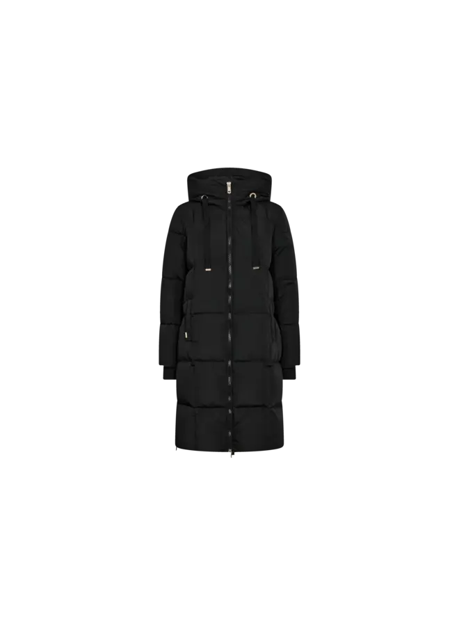 139560 801 MosMosh MMNova Square Down Coat Black