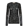 184290 801 MosMosh MMRose Mesh Blouse Black