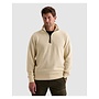 PSW2609457 7013 PME Legend Half zip collar flat knit look Bone White