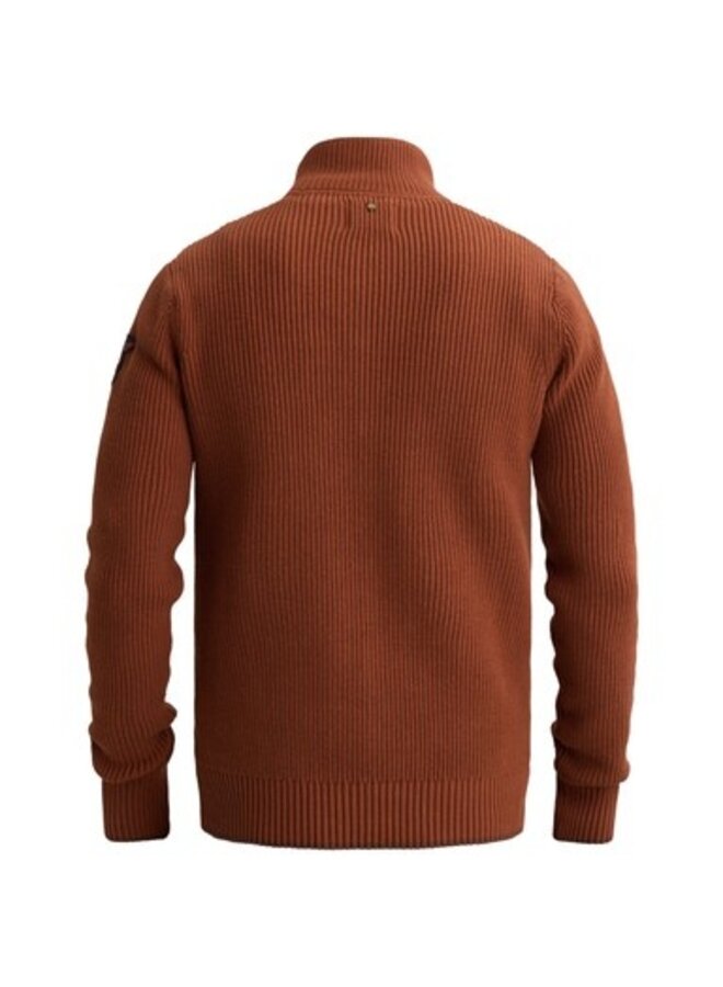 PKW2609325 8178 PME Legend Half zip collar cotton mix yarn Arabian Spice