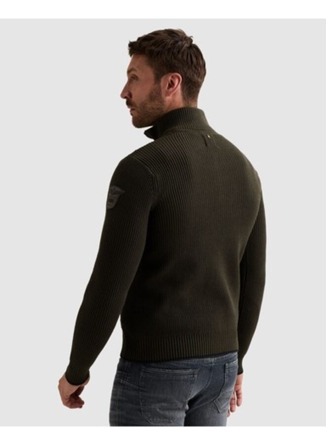 PKW2609325 8039 PME Legend Half zip collar cotton mix yarn Beluga