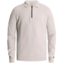 CKW2610342 9076 Cast Iron Long sleeve polo shirt regular fit wool blend Dark Slate