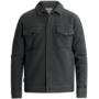 CKC2610390 9076 Cast Iron Button jacket regular fit boiled wool Dark Slate