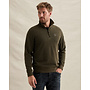 PSW2609457 8039 PME Legend Half zip collar flat knit look Beluga