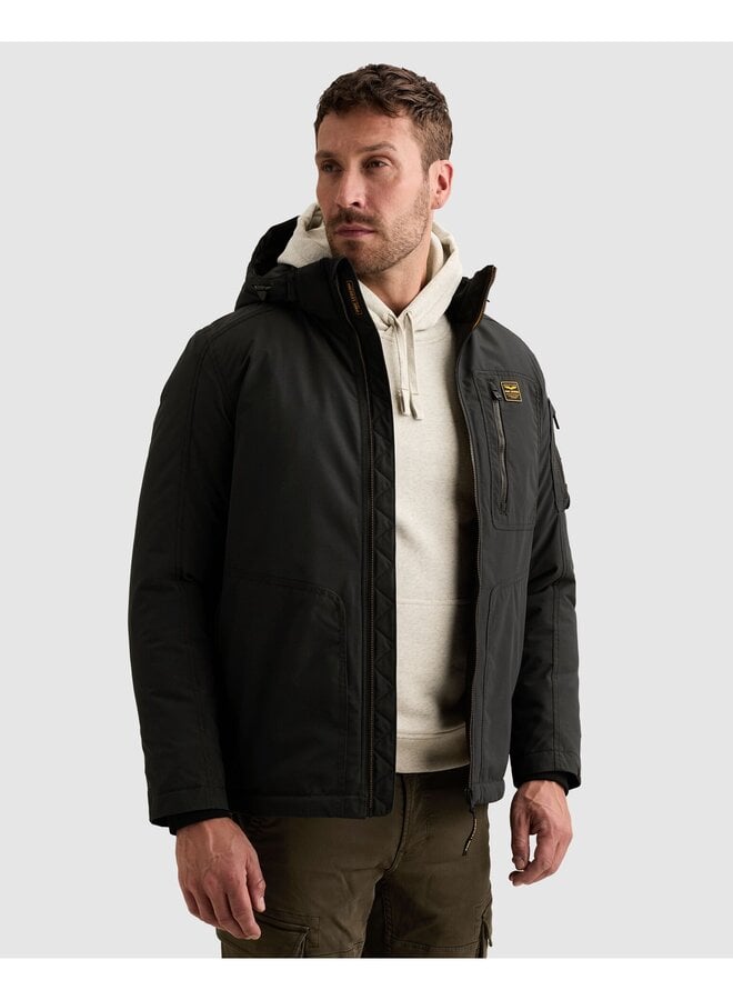 PJA2609142 9067 PME Legend Semi long jacket CONESTOGA Dasrip Jet Black