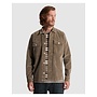 CSI2609230 8026 Cast Iron Long sleeve shirt Velvet garment dye Walnut