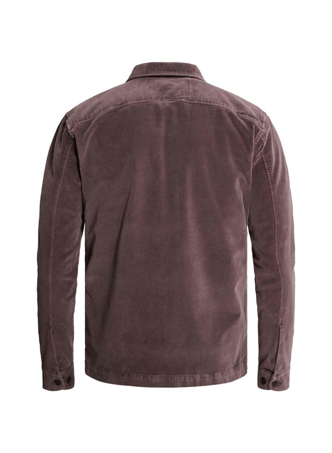 CSI2609230 4163 Cast Iron Long sleeve shirt Velvet garment dye Nightshade