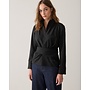 2s3598-12543 990 Summum Top Pinstripe Black