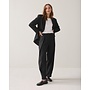 4s3068-12543 990 Summum Trousers Pinstripe Black
